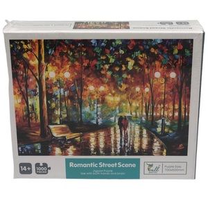 Romantic Street Scene 1000 Piece Puzzle